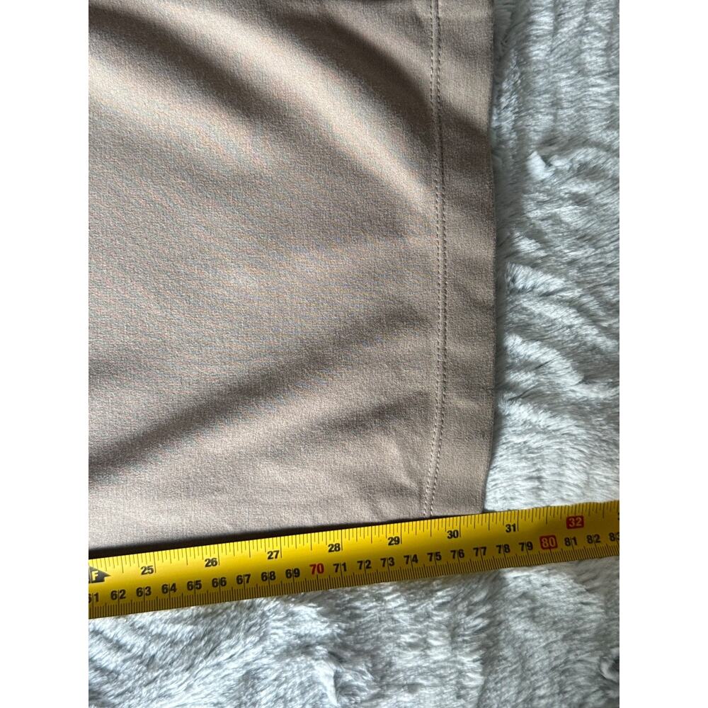 Max Studio London Quiet Luxury Wide Leg Pants Women Size S Taupe Pull On - Picture 7 of 7